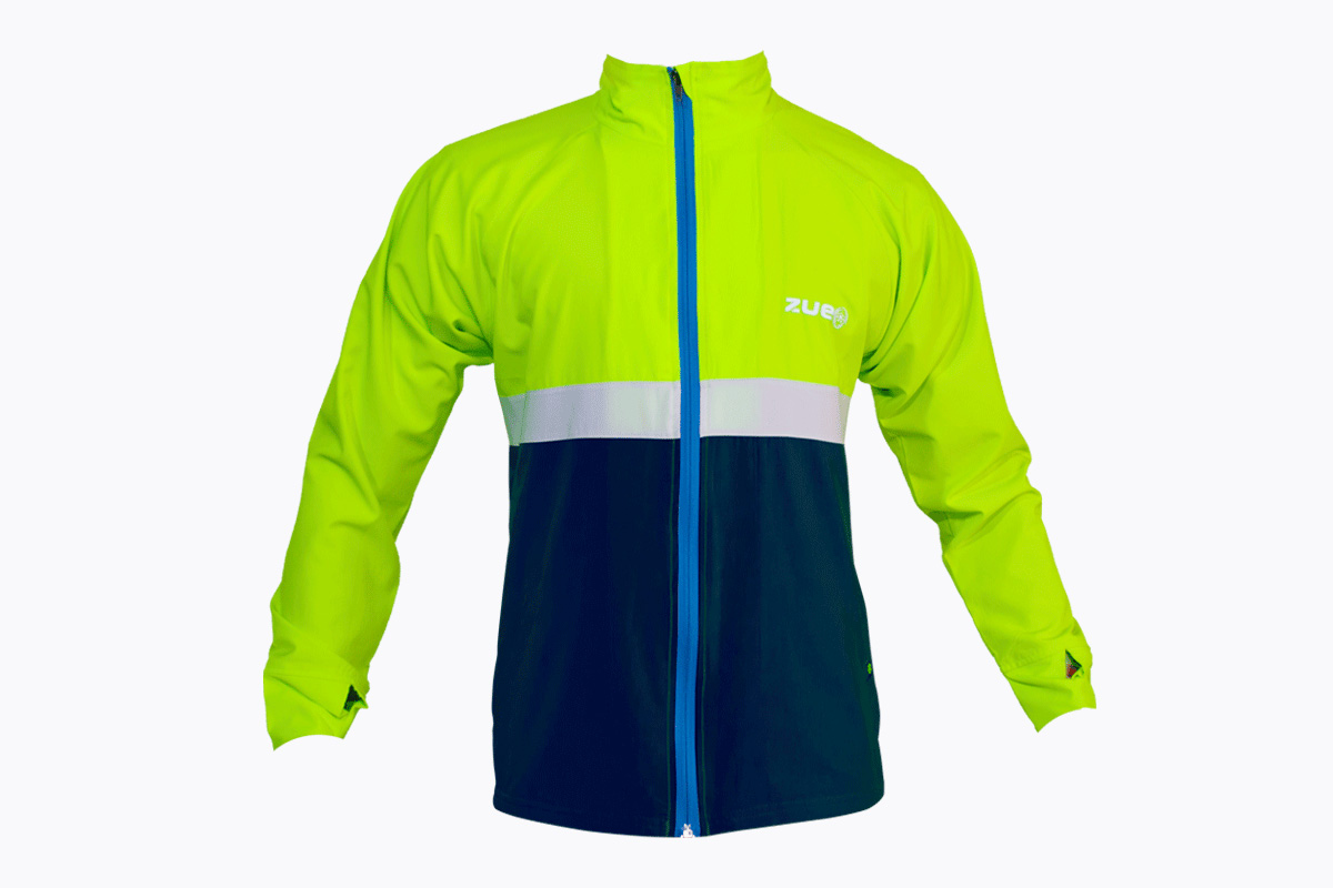 Chaqueta 3C Zue Sports Verde Azul imagen 1