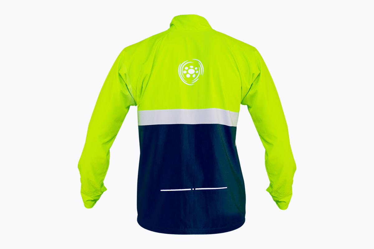 Chaqueta 3C Zue Sports Verde Azul imagen 2