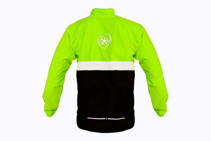 Chaqueta 3C Zue Sports Verde Negro imagen 2