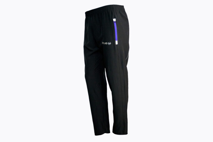 Pantalón Sudadera TrackPant Negro Violeta Zue Sports Colección 2024 Frente