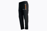 Pantalón Sudadera TrackPant Negro Naranja Zue Sports Colección 2024 Frente