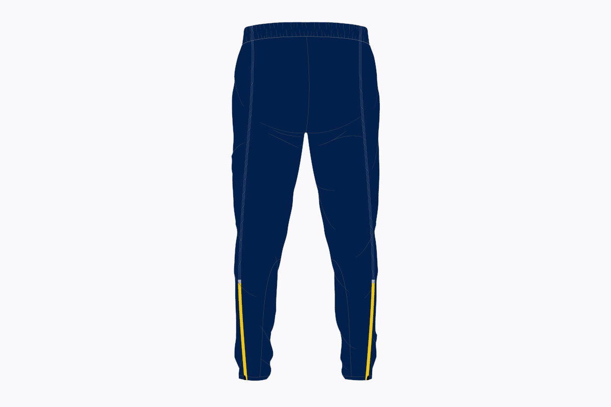 Track Pants Selección Colombia WUC2024 Azul Oscuro Unisex Zue Sports atras